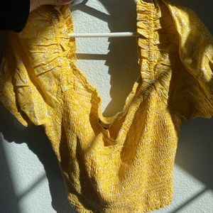 HOLLISTER FLORAL TOP